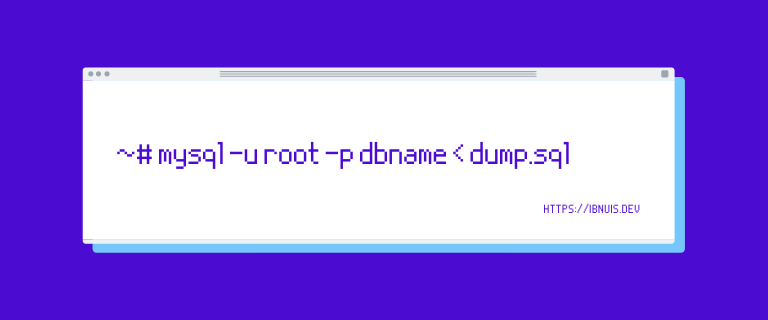 Cara Merestore Database MySQL ke Docker Container